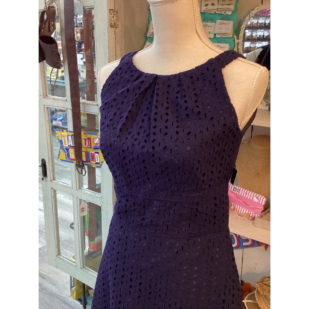 New York & Company: Navy Blue Dress Size 2